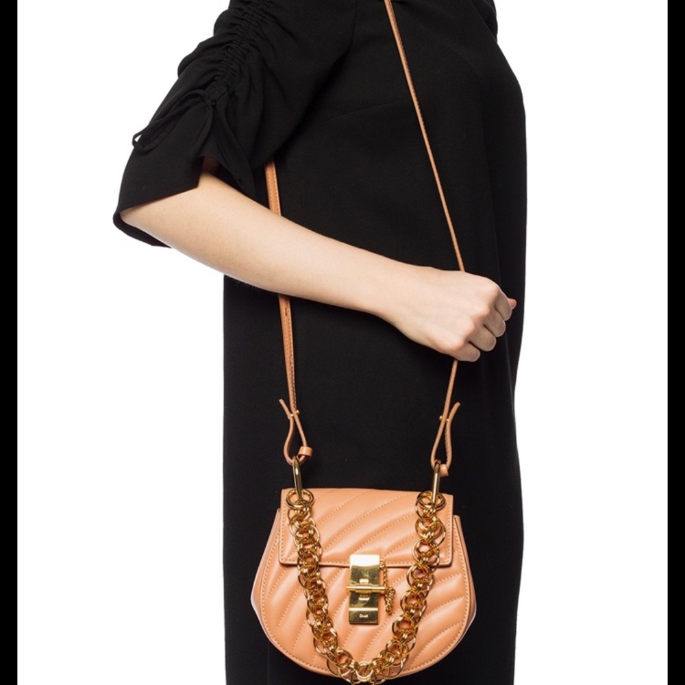 Chloé Drew Bijou Bag Blush Pink